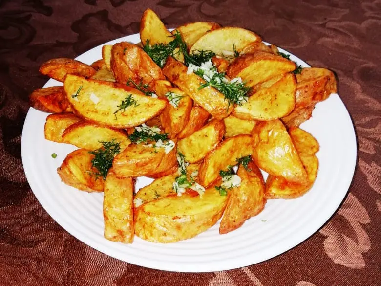 Картошка по деревенски
